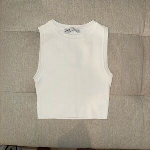 Zara white Tank Top